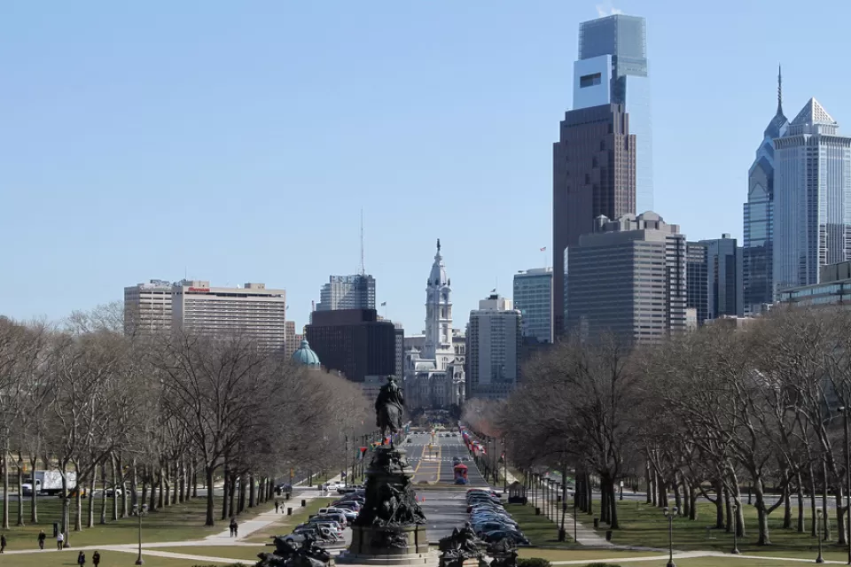 Philadelphia's Benjamin Franklin Parkway